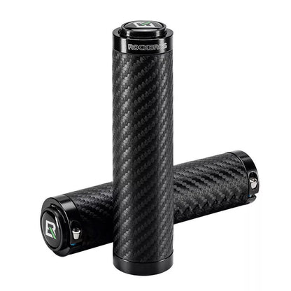 ROCKBROS kerékpár fogantyúk szénmintás kerékpár kormányrúd markolat kettős zár 22,2 mm