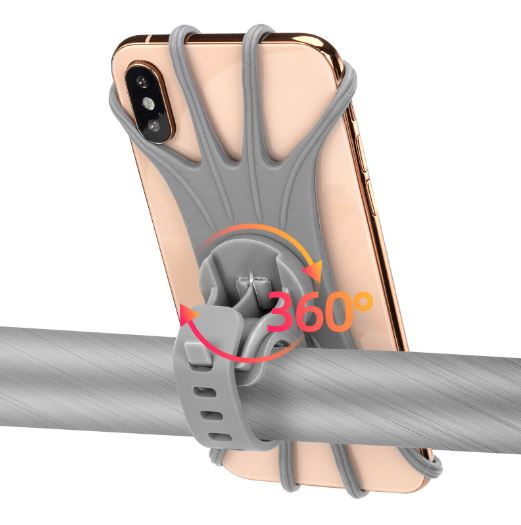 ROCKBROS mobiltelefon-tartó kerékpár 360°-ban forgatható telefontartó 4,0-6,8 hüvelykes okostelefonhoz