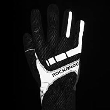 ROCKBROS Kerékpáros kesztyűk Szélálló Full Finger