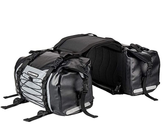 ROCKBROS AS-010 motorkerékpár dupla nyeregtáska, vízálló, kb. 62 l