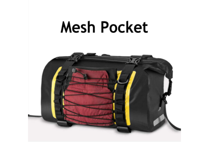 ROCKBROS AS-010 motorkerékpár dupla nyeregtáska, vízálló, kb. 62 l