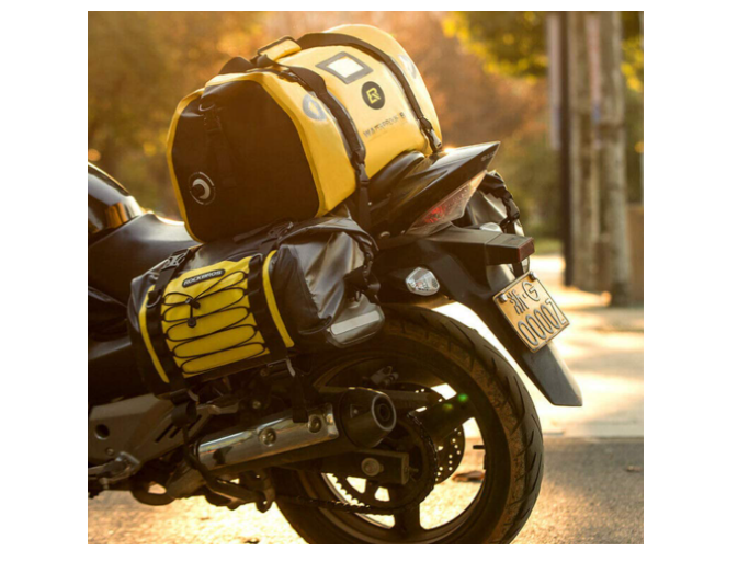 ROCKBROS AS-010 motorkerékpár dupla nyeregtáska, vízálló, kb. 62 l