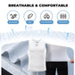 ROCKBROS Undershirt férfi kerékpáros mellény, légáteresztő tankfelső réteg, fehér