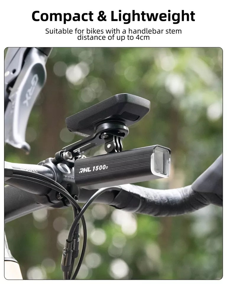 ROCKBROS kerékpáros számítógép tartó Garmin Bryton Wahoo GPS kormánytartó alumíniumhoz