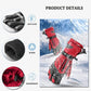 ROCKBROS Winter Gloves Ski Women Férfi Meleg szélálló snowboardozáshoz -20 fok