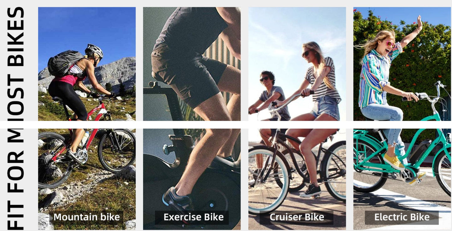 ROCKBROS széles kerékpárnyereg szobakerékpárhoz/kerékpár Peloton kerékpárüléshez