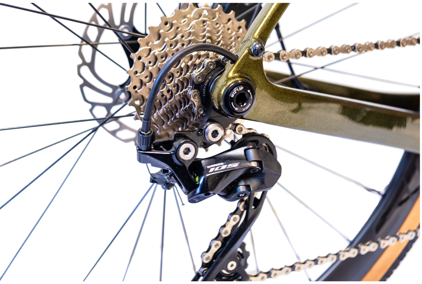 RINOS Karbon Gravel Kerékpár Sandman3.0 Shimano R7000