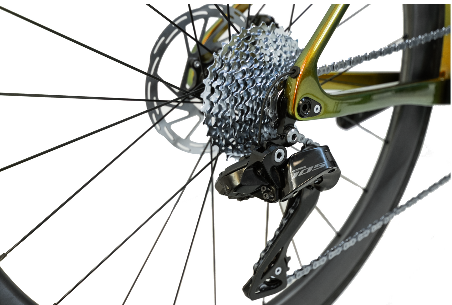 RINOS Karbon Országúti Kerékpár Odin 6.1 Shimano 105 Di2, 24 sebesség