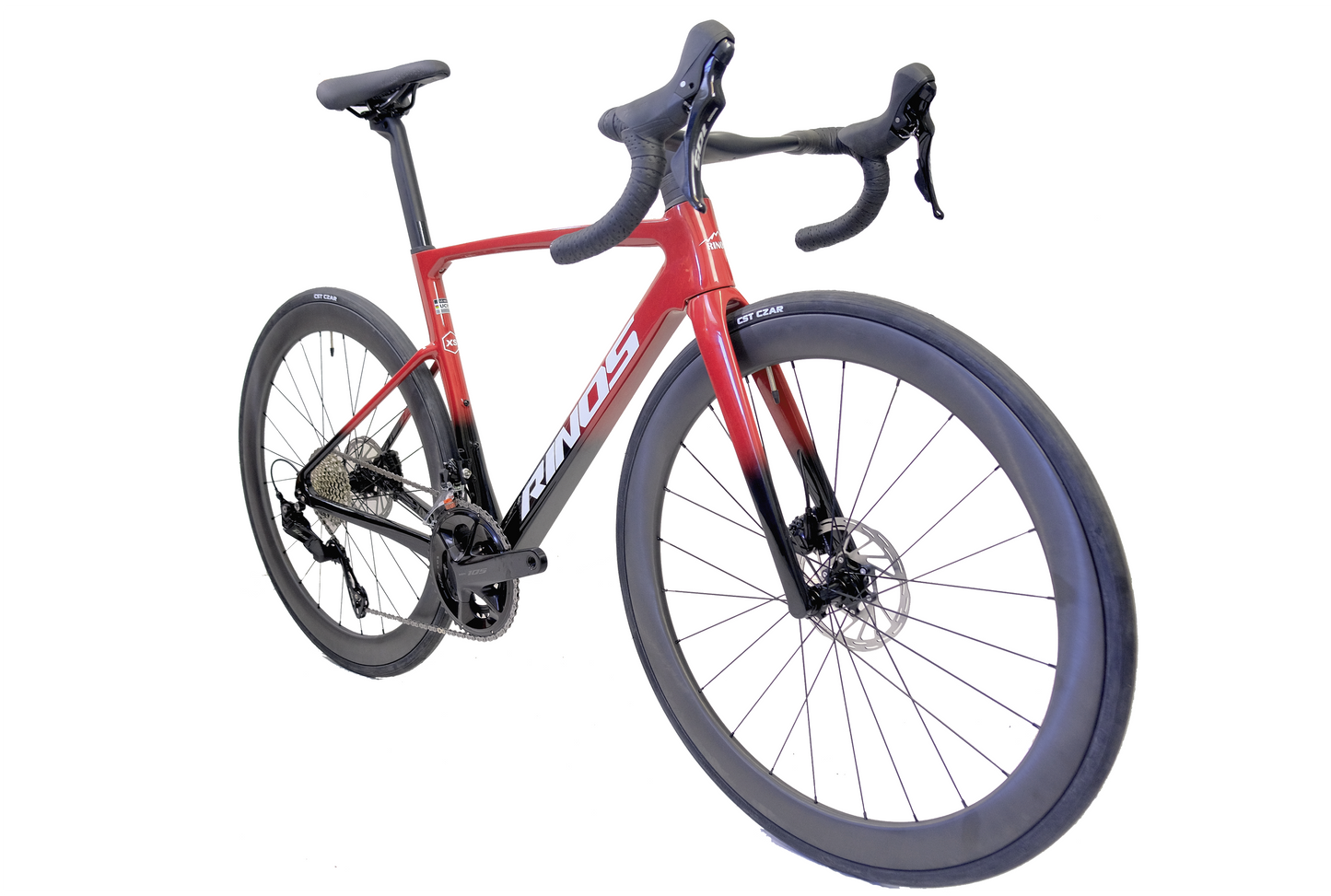 RINOS Teljesen karbon országúti kerékpár Odin 4.1 Shimano 105 ST-R7120 24 sebesség