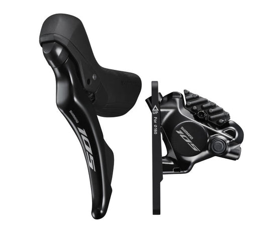 SHIMANO Bal váltófékkar tárcsafék 105 ST-R7120/BR-R7170