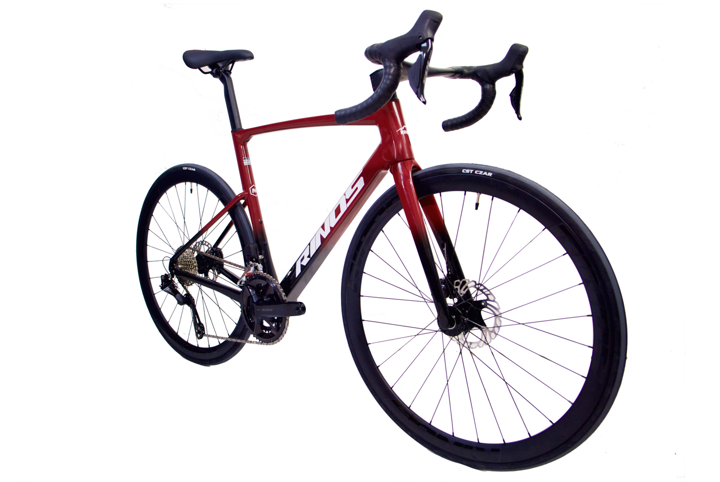 RINOS karbon országúti kerékpár Odin 6.0 700C Shimano 105 Di2 R7150, 24 sebesség