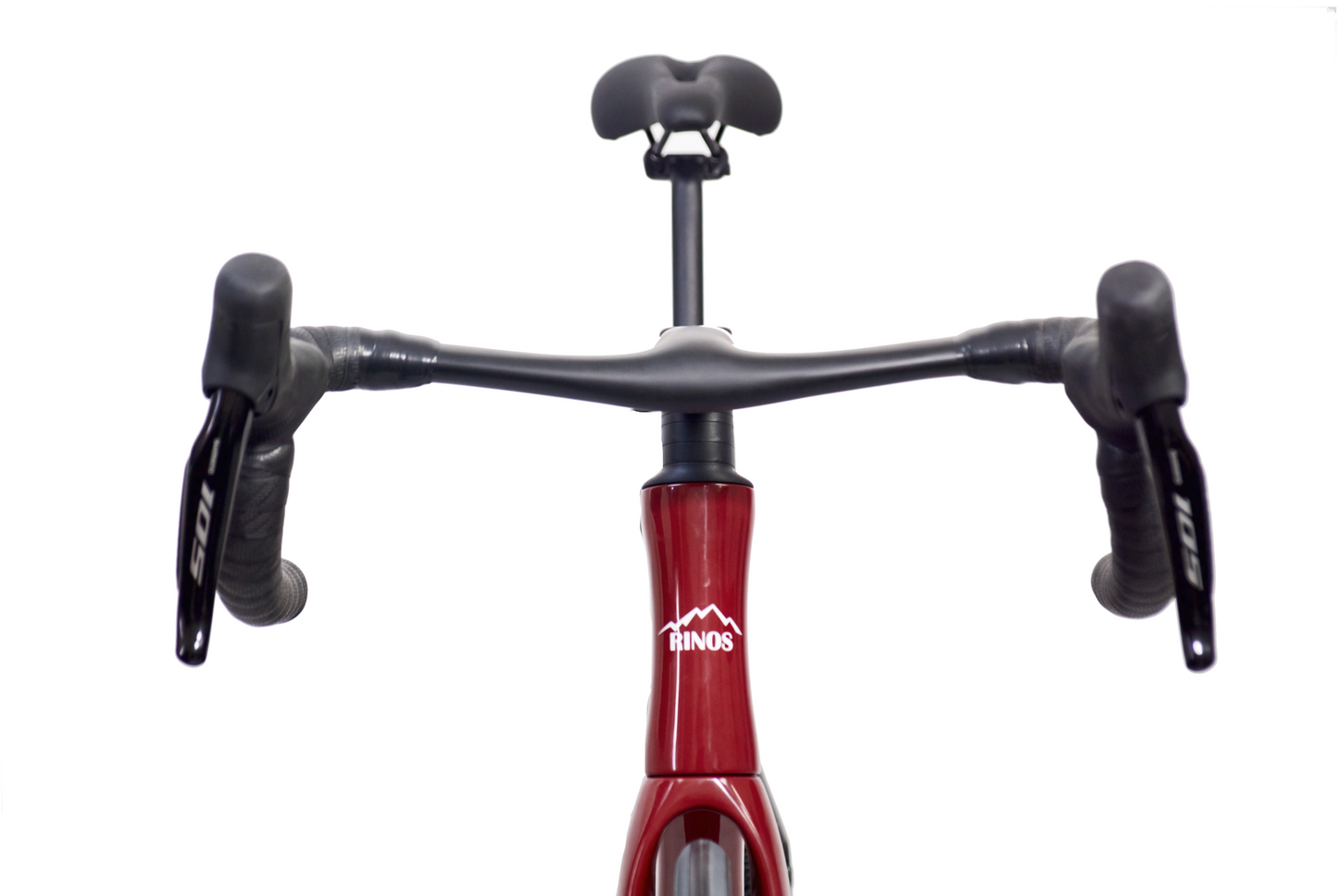 RINOS karbon országúti kerékpár Odin 6.0 700C Shimano 105 Di2 R7150, 24 sebesség