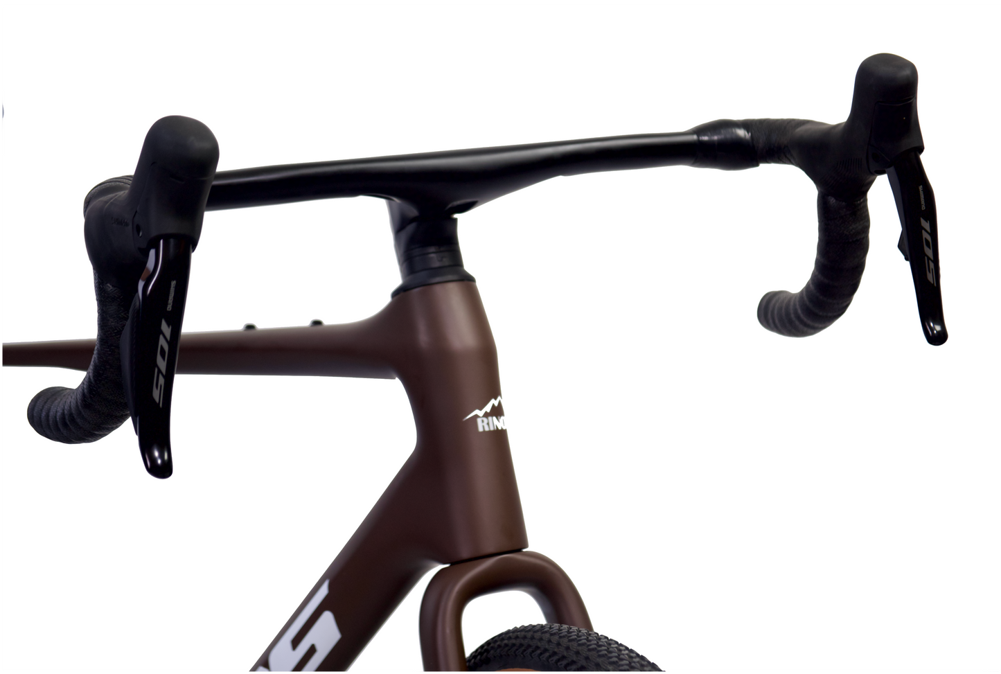 RINOS Karbon Terepgravel Sandman8.0 Shimano 105 Di2 Kávé