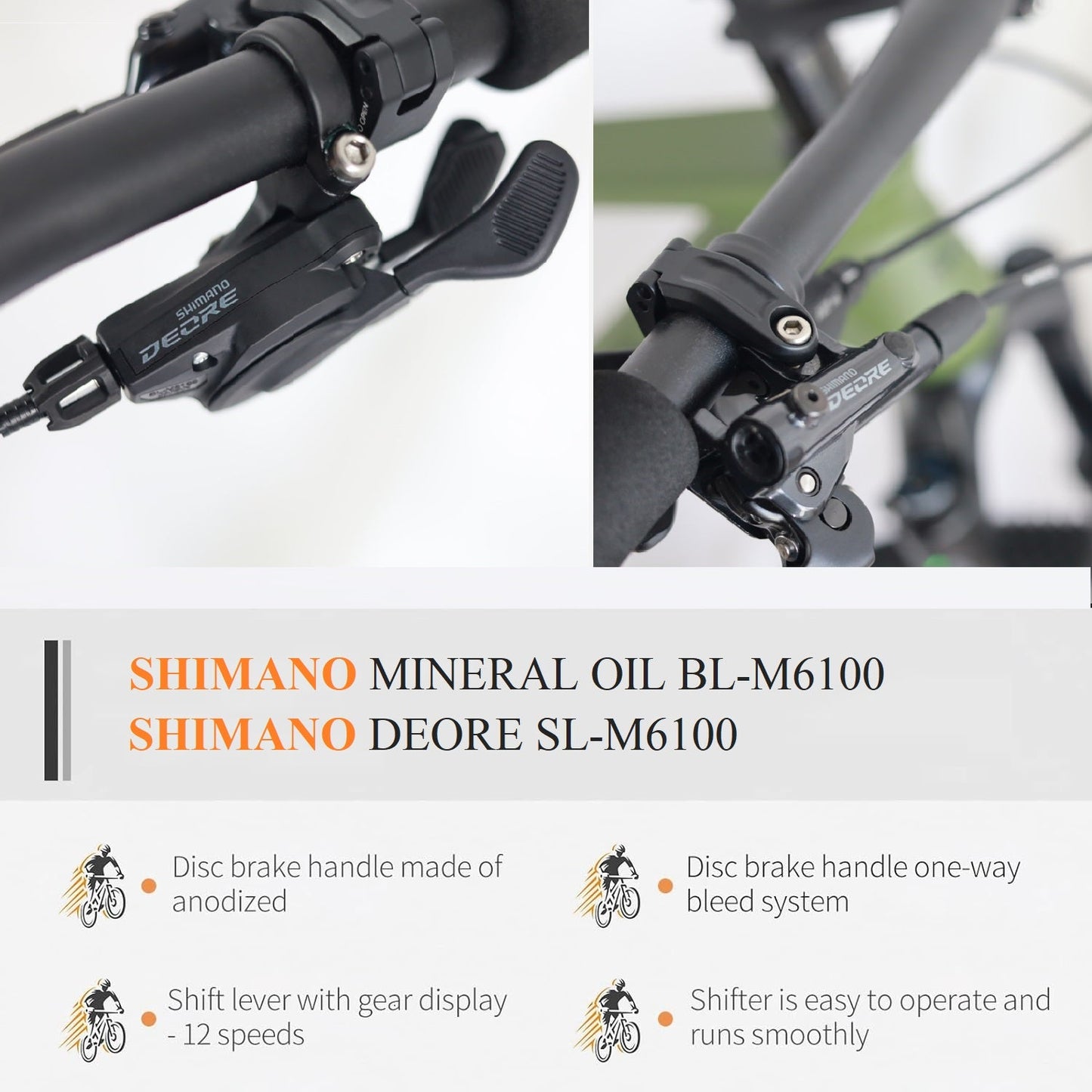 RINOS Gaia2.0 karbon MTB Shimano Deore 12 sebességes Hardtail Rockshox