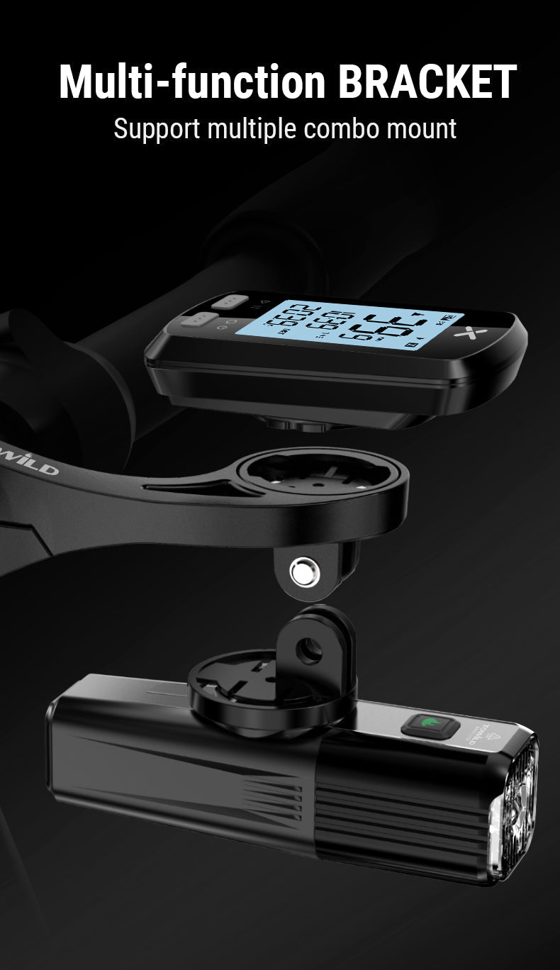 TOWILD AS90 Kerékpárkormány zseblámpa tartó hosszabbító konzol kerékpárkomputer lámpához és GoPro GARMIN XOSS iGPSporthoz