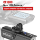 TOWILD CL1000 kerékpáros lámpa éjszakai kerékpározáshoz kompatibilis a Garmin/GoPro Mount 1000 Lumen fényes kerékpáros fényszóróval 4000 mAh akkumulátorral vízálló kerékpáros lámpa ingázókhoz