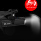 TOWILD CL1000 kerékpáros lámpa éjszakai kerékpározáshoz kompatibilis a Garmin/GoPro Mount 1000 Lumen fényes kerékpáros fényszóróval 4000 mAh akkumulátorral vízálló kerékpáros lámpa ingázókhoz