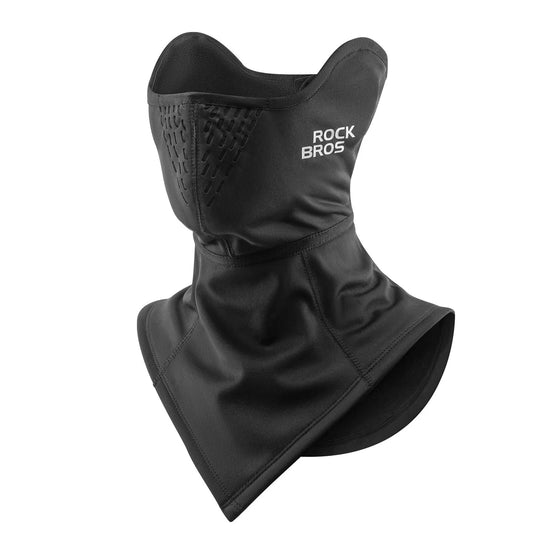 ROCKBROS Winter Half Balaclava elektromos kerékpár/kerékpár/motor maszk polár aludni melegen