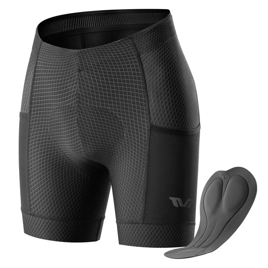 ROCKBROS TVI kerékpáros rövidnadrág női kerékpáros nadrág 4D párnázott kerékpáros rövidnadrág rövid leggings
