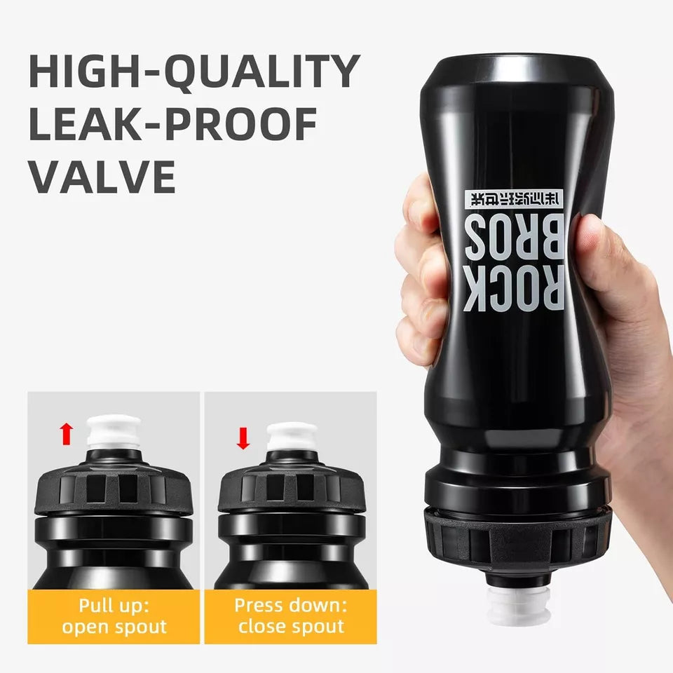 ROCKBROS Kerékpáros vizespalack 600ml Ivópalack Kulacs Kerékpározás
