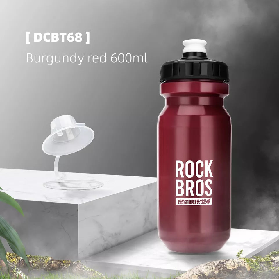 ROCKBROS Kerékpáros vizespalack 600ml Ivópalack Kulacs Kerékpározás