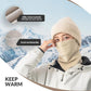 Qunature Winter Neck Warmer Sícső Sál Polár Vastag Szélálló Légáteresztő Thermal Nyak Sál Női és Férfi Szabadtéri Sportok Síelés Futás Kerékpározás Snowboardozás