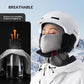 Qunature Balaclava Téli Símaszk Balaclava Sí Motorkerékpár Arcmaszk Női/Férfi Meleg, Szélálló Légáteresztő Balaclava szabadtéri sportokhoz Síelés Snowboard Kerékpározáshoz