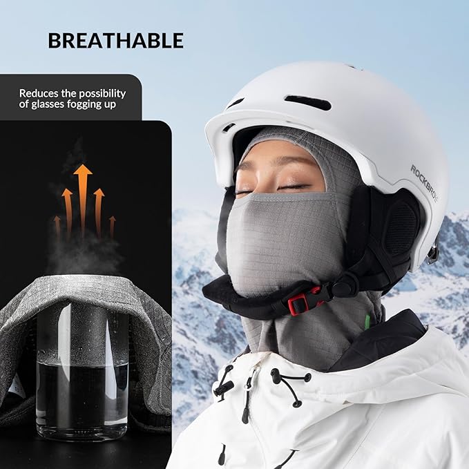 Qunature Balaclava Téli Símaszk Balaclava Sí Motorkerékpár Arcmaszk Női/Férfi Meleg, Szélálló Légáteresztő Balaclava szabadtéri sportokhoz Síelés Snowboard Kerékpározáshoz