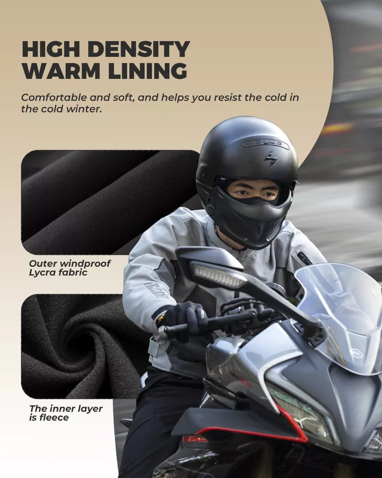 ROCKBROS motorkerékpár fejvédő Balaclava meleg polár kerékpár balaklavák