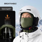 Qunature Balaclava Téli Símaszk Balaclava Sí Motorkerékpár Arcmaszk Női/Férfi Meleg, Szélálló Légáteresztő Balaclava szabadtéri sportokhoz Síelés Snowboard Kerékpározáshoz