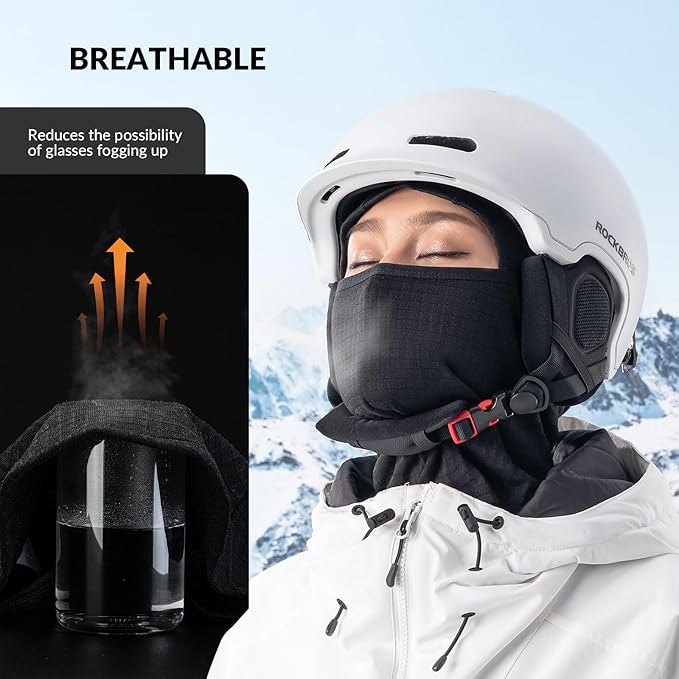 Qunature Balaclava Téli Símaszk Balaclava Sí Motorkerékpár Arcmaszk Női/Férfi Meleg, Szélálló Légáteresztő Balaclava szabadtéri sportokhoz Síelés Snowboard Kerékpározáshoz