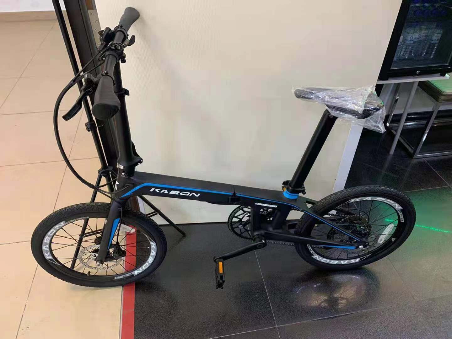 KABON City összecsukható kerékpár Carbon Shimano Altus 9S 20 hüvelykes