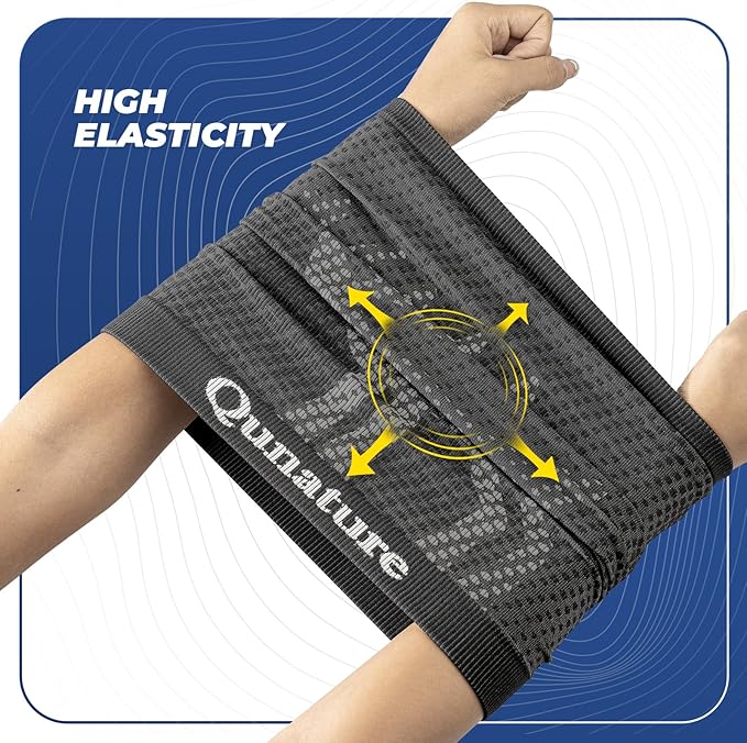 Qunature többfunkciós sál cső sál téli nyaki sál szélálló, rugalmas, lélegző nyakmelegítő női és férfi szabadtéri sportokhoz síelés futás kerékpározás túrázás