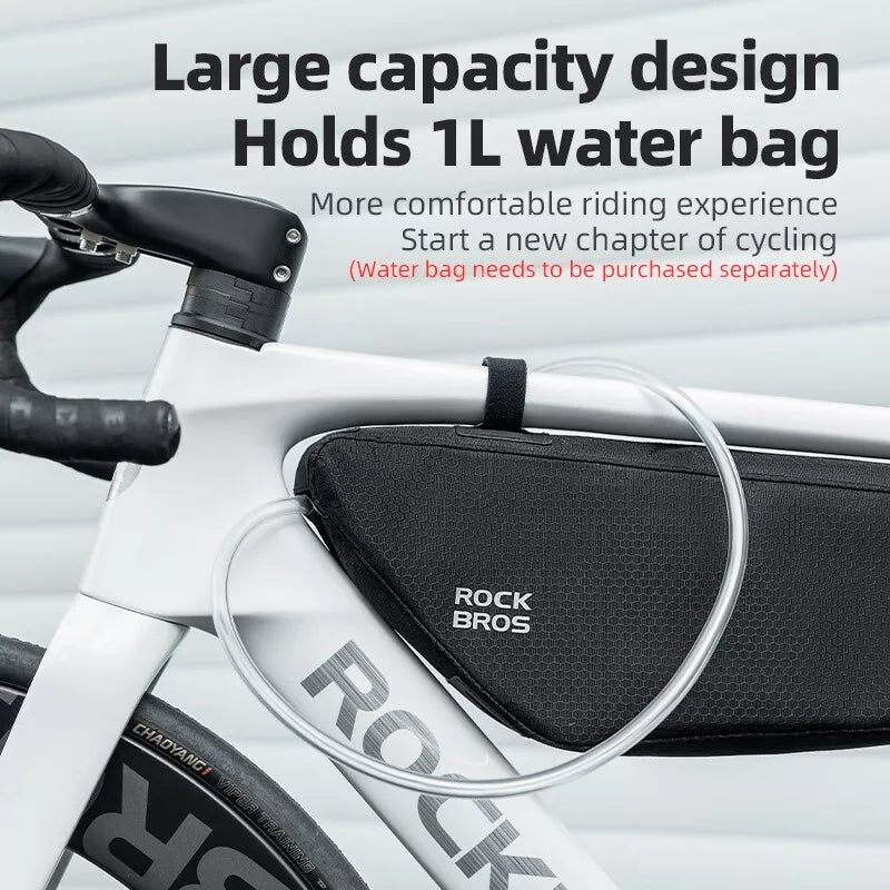 ROCKBROS kerékpár táska keretes táska kivehető háromszög táska MTB 2.9L-hez