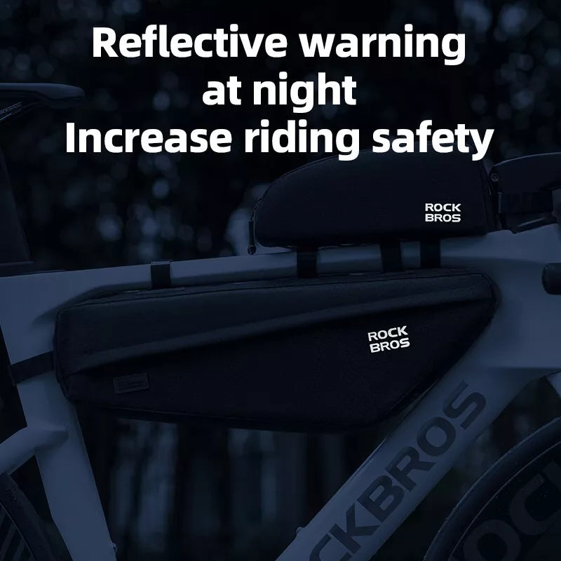 ROCKBROS kerékpár táska keretes táska kivehető háromszög táska MTB 2.9L-hez
