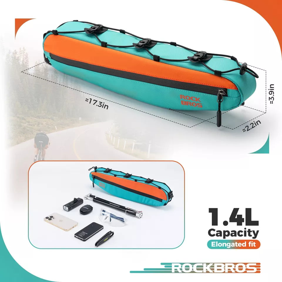 ROCKBROS kerékpár táska váz táska lecső
