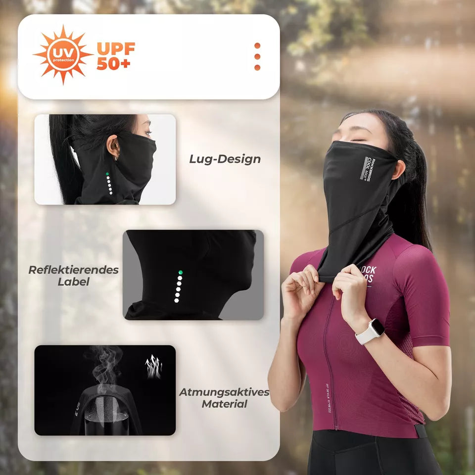 ROCKBROS nyári többfunkciós törölköző COOLMAX Wrap UPF50+ kerékpáros/motoros maszk