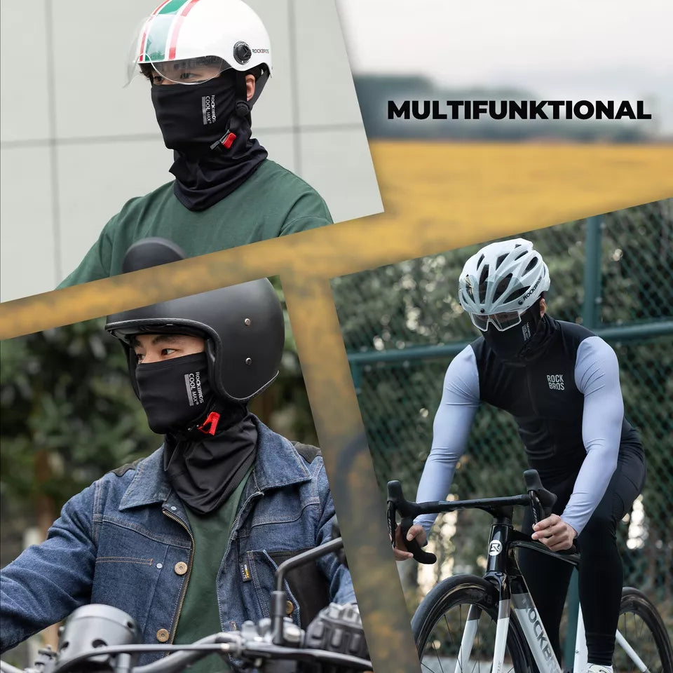 ROCKBROS nyári többfunkciós törölköző COOLMAX Wrap UPF50+ kerékpáros/motoros maszk