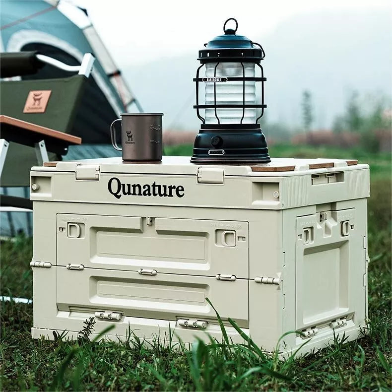 Qunature Camping Box összecsukható szervező Camping Box tároló doboz 26/55/60L