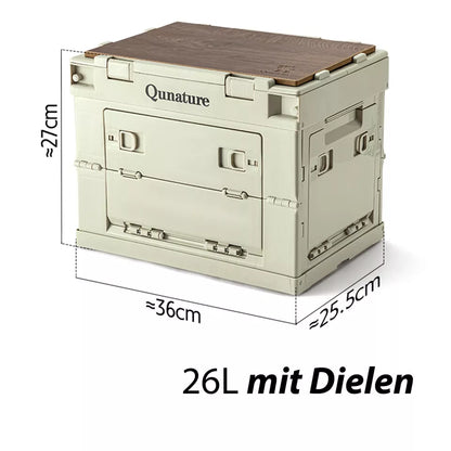 Qunature Camping Box összecsukható szervező Camping Box tároló doboz 26/55/60L