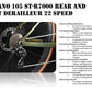 RINOS Karbon Gravel Kerékpár Sandman3.0 Shimano R7000