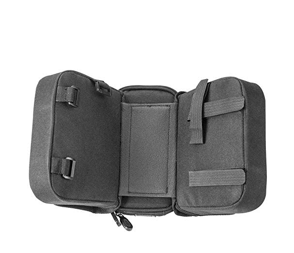 ROCKBROS 030-60BK kerékpárvázas táska mobiltelefon zsebbel, akár 6,0 hüvelyk