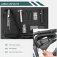 ROCKBROS B75 Bike Frame Bag Kerékpártáska Háromszög táska 1,2L Fekete