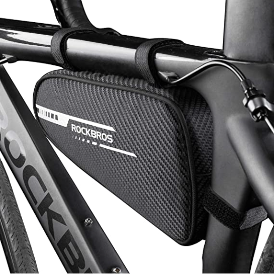 ROCKBROS B75 Bike Frame Bag Kerékpártáska Háromszög táska 1,2L Fekete