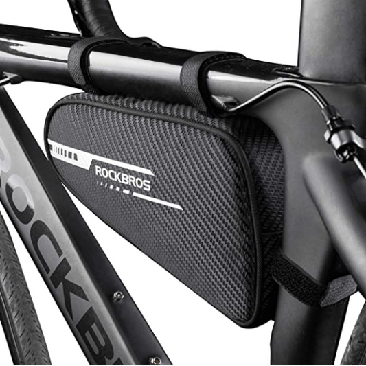 ROCKBROS B75 Bike Frame Bag Kerékpártáska Háromszög táska 1,2L Fekete