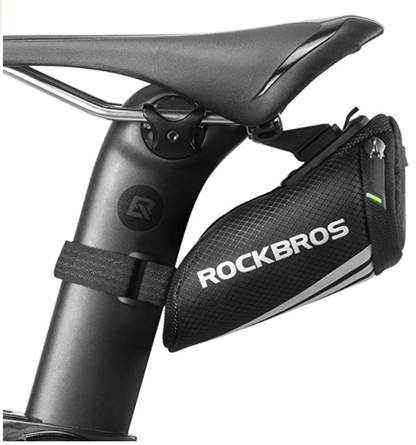 ROCKBROS C28 Kerékpáros nyeregtáska kerékpáros üléstáska rögzítőhevederekkel/tartóval