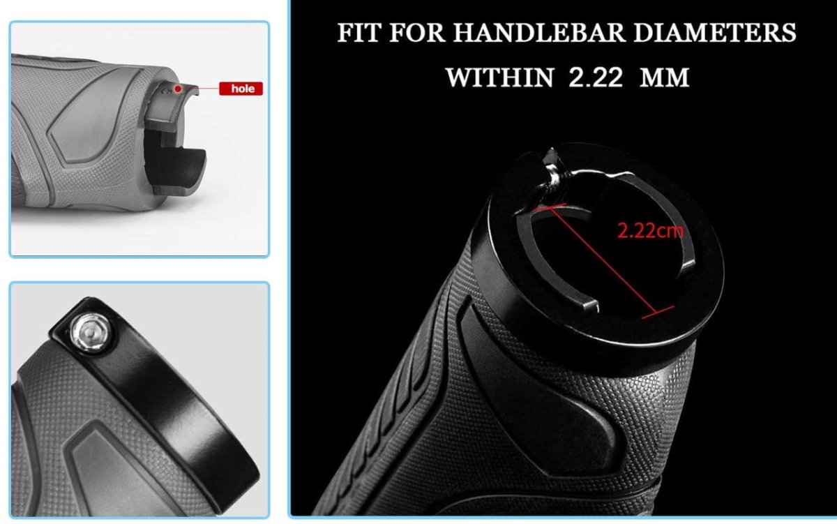ROCKBROS ergonómikus kerékpár kormányrúd 22mm