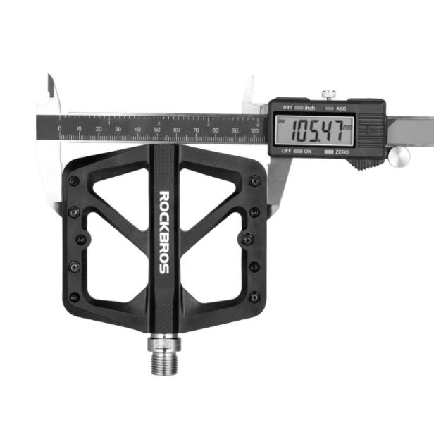 ROCKBROS kerékpár nylon pedálok csúszásmentes MTB lapos pedálok 9/16 hüvelykes 3 lezárt csapágyak