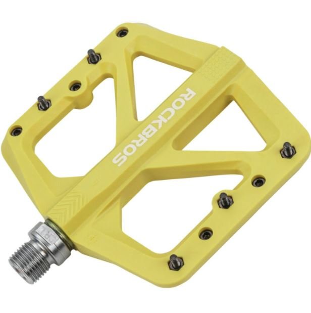 ROCKBROS kerékpár nylon pedálok csúszásmentes MTB lapos pedálok 9/16 hüvelykes 3 lezárt csapágyak