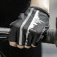 ROCKBROS Half Finger Gloves Outdoor Sports Bicycle Gloves Fényvisszaverő